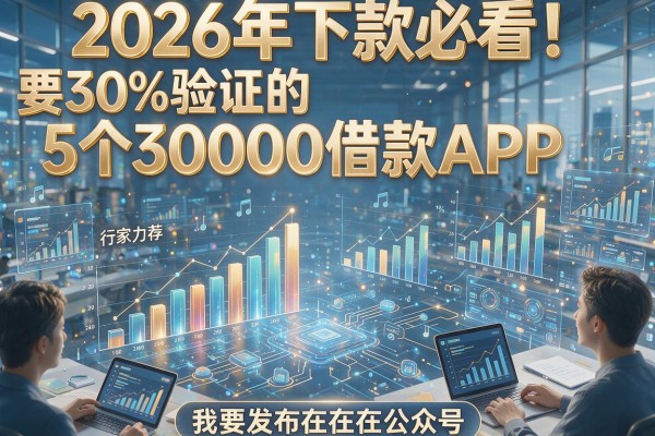 2026年下款必看!要30%验证的5个30000借款APP,行家力荐