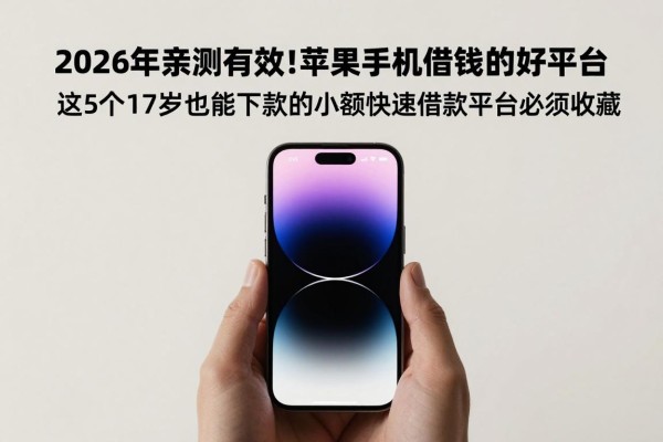 2026年亲测有效！苹果手机借钱的好平台，这5个17岁也能下款的小额快速借款平台必须收藏