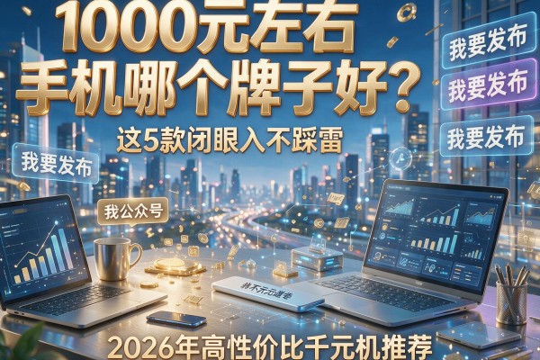 1000元左右手机哪个牌子好?这5款闭眼入不踩雷,2026年高性价比千元机推荐