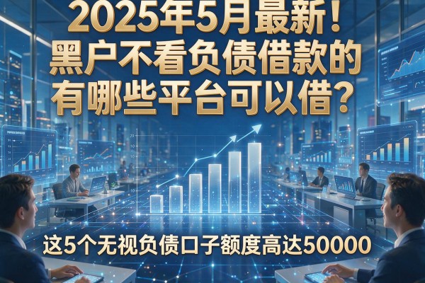 2025年5月最新!黑户不看负债借款的有哪些平台可以借?这5个无视负债口子额度高达50000!