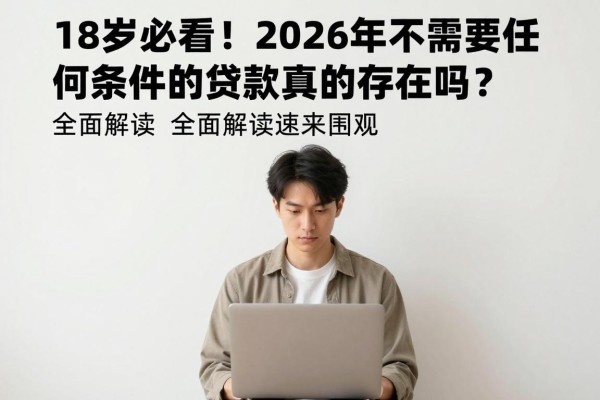 18岁必看!2026年不需要任何条件的贷款真的存在吗?全面解读速来围观