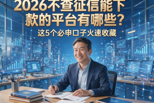 2026不查征信能下款的平台有哪些?这5个必申口子火速收藏!