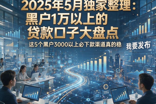 2025年5月独家整理:黑户1万以上的贷款口子大盘点,这5个黑户3000以上必下款渠道真的稳!