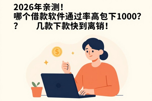 2026年亲测!哪个借款软件通过率高包下1000?这几款下款快到离谱!