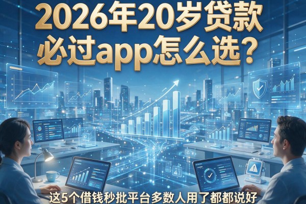 2026年20岁贷款必过app怎么选?这5个借钱秒批平台多数人用了都说好