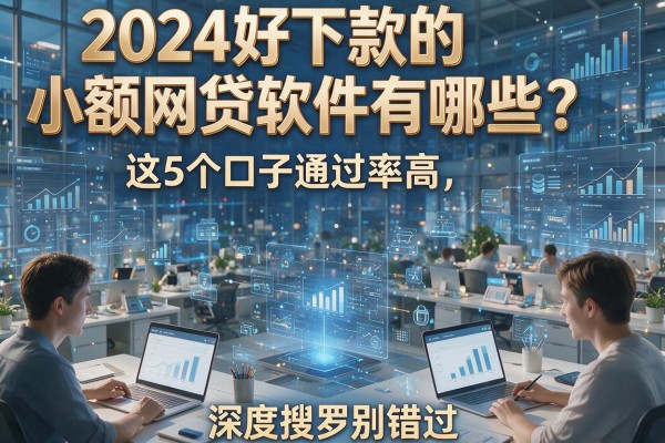 2024好下款的小额网贷软件有哪些?这5个口子通过率高,深度搜罗别错过!