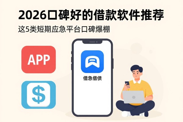 2026口碑好的借款软件推荐！这5类短期应急平台口碑爆棚，速速收藏别漏掉