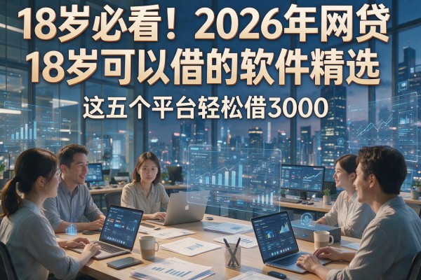 18岁必看!2026年网贷18岁可以借的软件精选,这五个平台轻松借3000