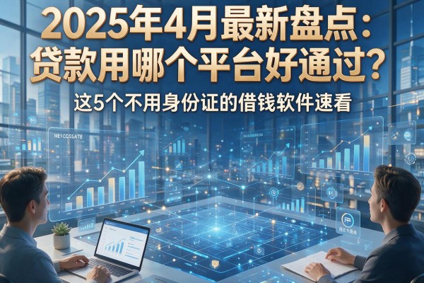 2025年4月最新盘点:贷款用哪个平台好通过?这5个不用身份证的借钱软件速看