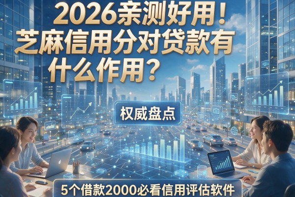 2026亲测好用!芝麻信用分对贷款有什么作用?权威盘点5个借款2000必看信用评估软件
