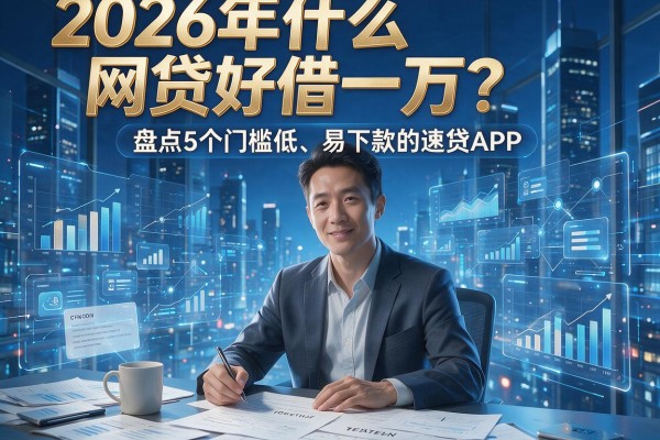 2026年什么网贷好借一万?盘点5个门槛低、易下款的速贷APP