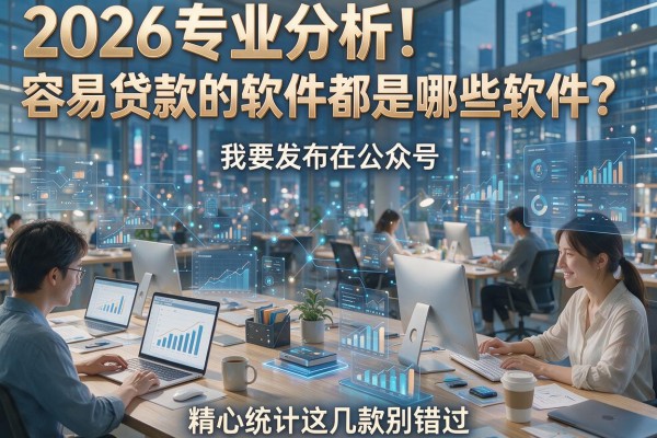2026专业分析!容易贷款的软件都是哪些软件?精心统计这几款别错过