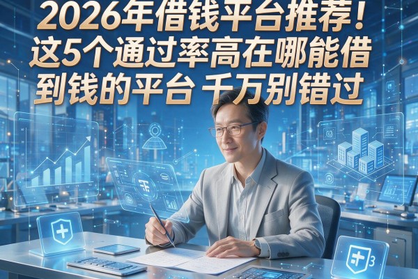 2026年借钱平台推荐！这5个通过率高在哪能借到钱的平台千万别错过