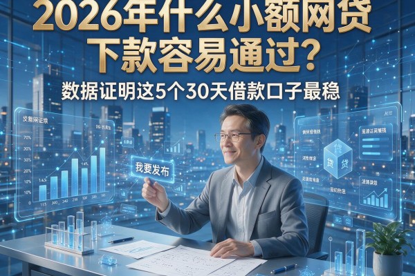 2026年什么小额网贷下款容易通过?数据证明这5个30天借款口子最稳!