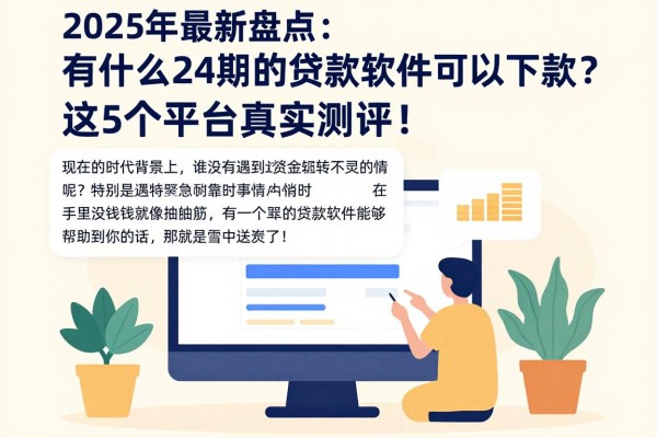 2025年最新盘点:有什么24期的贷款软件可以下款?这5个平台真实测评!