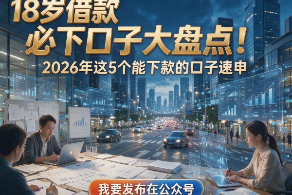 18岁借款必下口子大盘点！2026年这5个能下款的口子速申！