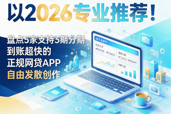 2026专业推荐!盘点5家支持36期分期、到账超快的正规网贷APP