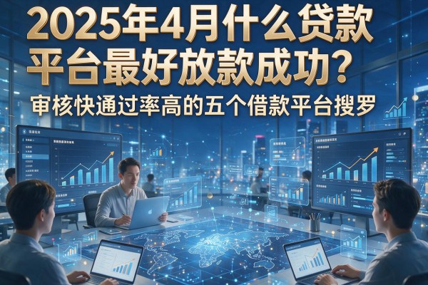 2025年4月什么贷款平台最好放款成功?审核快通过率高的五个借款平台搜罗!