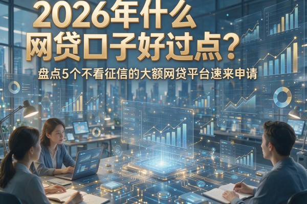 2026年什么网贷口子好过点?盘点5个不看征信的大额网贷平台速来申请!