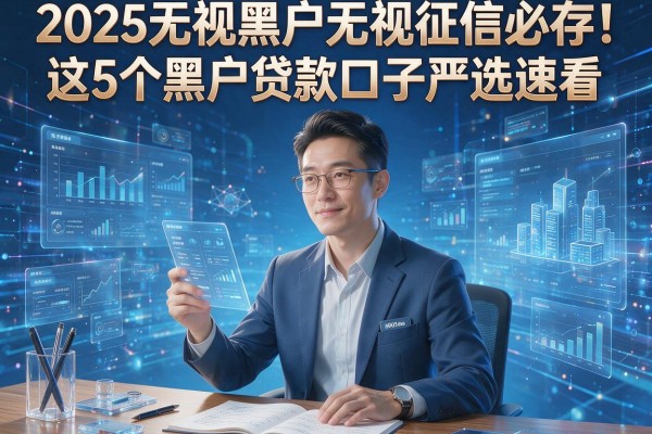 2025无视黑户无视征信必存!这5个黑户贷款口子严选速看