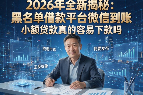 2026年全新揭秘：黑名单借款平台微信到账，小额贷款真的容易下款吗？