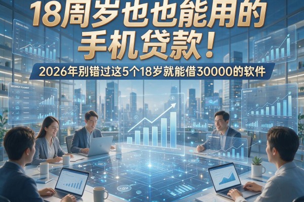 18周岁也能用的手机贷款!2026年别错过这5个18岁就能借30000的软件