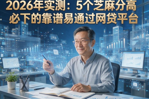2026年实测：5个芝麻分高必下的靠谱易通过网贷平台