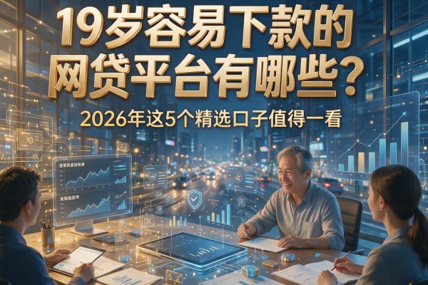 19岁容易下款的网贷平台有哪些?2026年这5个精选口子值得一看!
