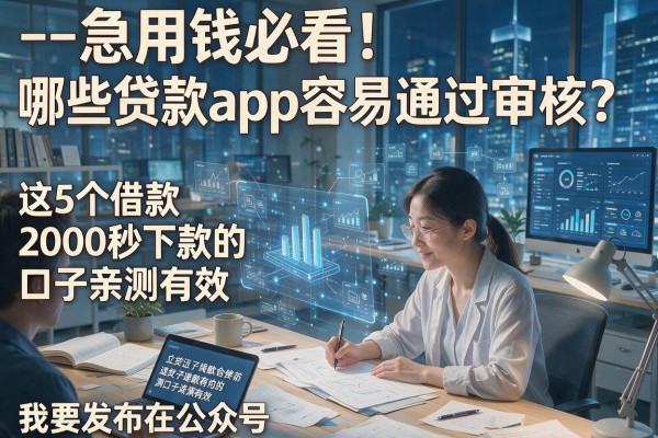 --急用钱必看!哪些贷款app容易通过审核?这5个借款2000秒下款的口子亲测有效--
