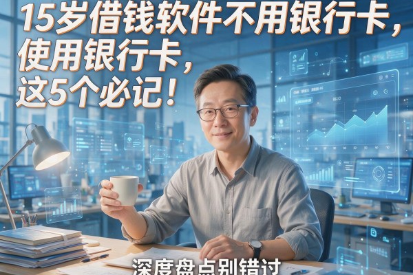 15岁借钱软件不用银行卡，这5个必记！深度盘点别错过