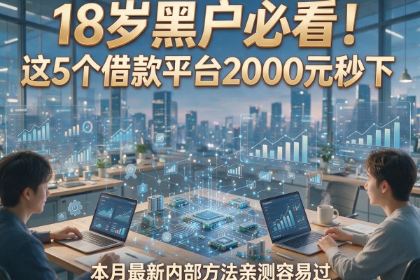 18岁黑户必看!这5个借款平台2000元秒下,本月最新内部方法亲测容易过!