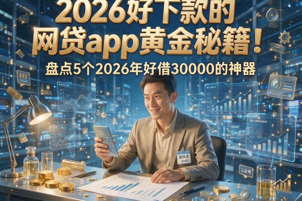 2026好下款的网贷app黄金秘籍!盘点5个2026年好借30000的神器