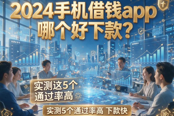 2024手机借钱app哪个好下款？实测这5个通过率高，下款快！