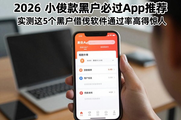 2026小额贷款黑户必过app推荐！实测这5个黑户借钱软件通过率高得惊人