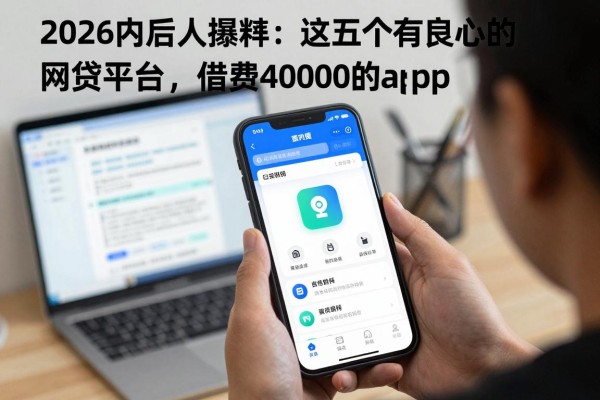 2026内行人爆料:这五个有良心的网贷平台,借款4000的app良心推荐!