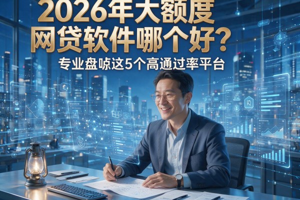 2026年大额度网贷软件哪个好?专业盘点这5个高通过率平台!