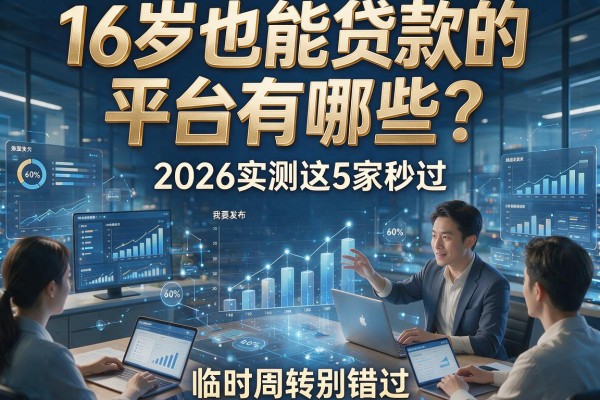 16岁也能贷款的平台有哪些?2026实测这5家秒过,临时周转别错过!