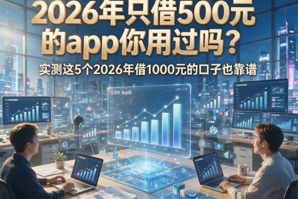 2026年只借500元的app你用过吗?实测这5个2026年借1000元的口子也靠谱