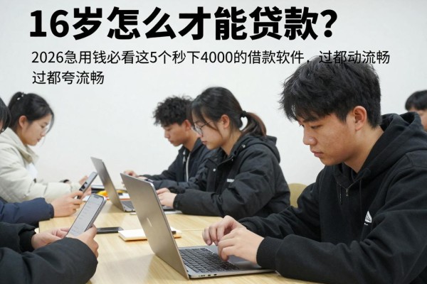 16岁怎么才能贷款?2026急用钱必看这5个秒下4000的借款软件,用过都夸流畅