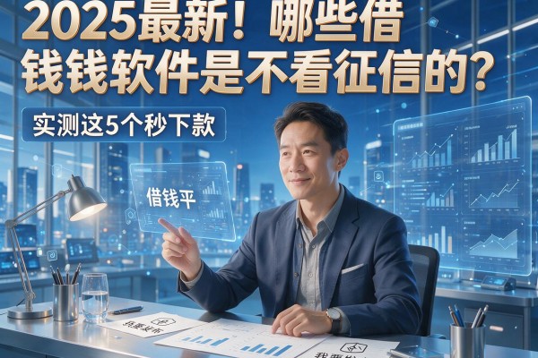 2025最新！哪些借钱软件是不看征信的？实测这5个秒下款