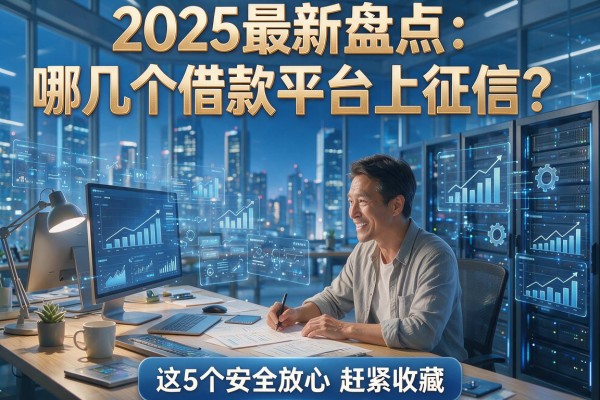 2025最新盘点:哪几个借款平台上征信?这5个安全放心,赶紧收藏!