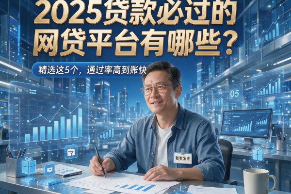 2025贷款必过的网贷平台有哪些?精选这5个,通过率高到账快!