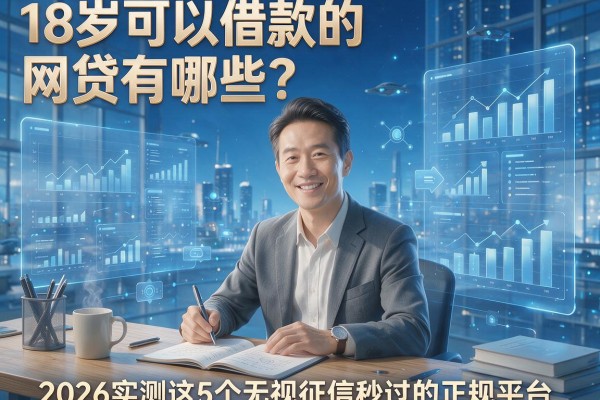 18岁可以借款的网贷有哪些?2026实测这5个无视征信秒过的正规平台