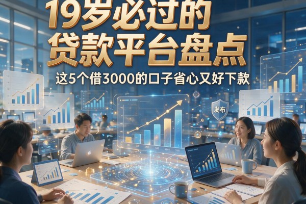 19岁必过的贷款平台盘点,这5个借3000的口子省心又好下款