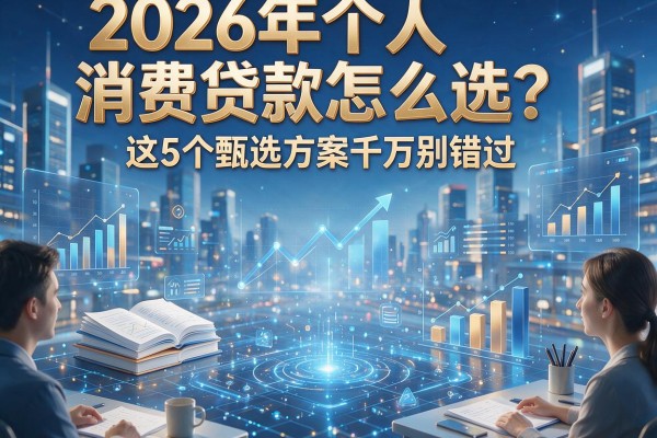 2026年个人消费贷款怎么选?这5个甄选方案千万别错过!