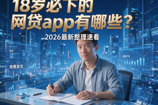 18岁必下的网贷app有哪些?2026最新整理速看!
