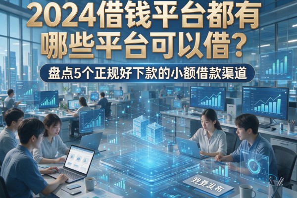 2024借钱平台都有哪些平台可以借？盘点5个正规好下款的小额借款渠道
