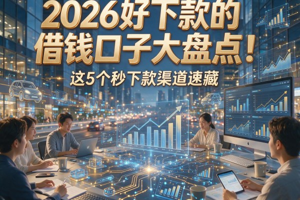 2026好下款的借钱口子大盘点!这5个秒下款渠道速藏