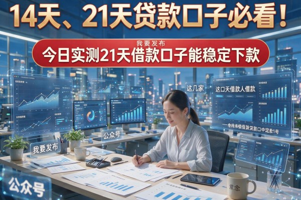 14天、21天贷款口子必看!今日实测这几家21天借款口子能稳定下款