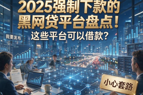 2025强制下款的黑网贷平台盘点!这些平台可以借款?小心套路!
